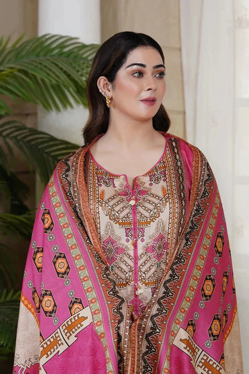 3PC Printed stitched Kotail Linen Suit KKT-3612 - Embroidered - KHAS STORES US -